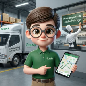 รื้อระบบขนส่ง และ บริหารเมนู (Lean & Menu Engineering