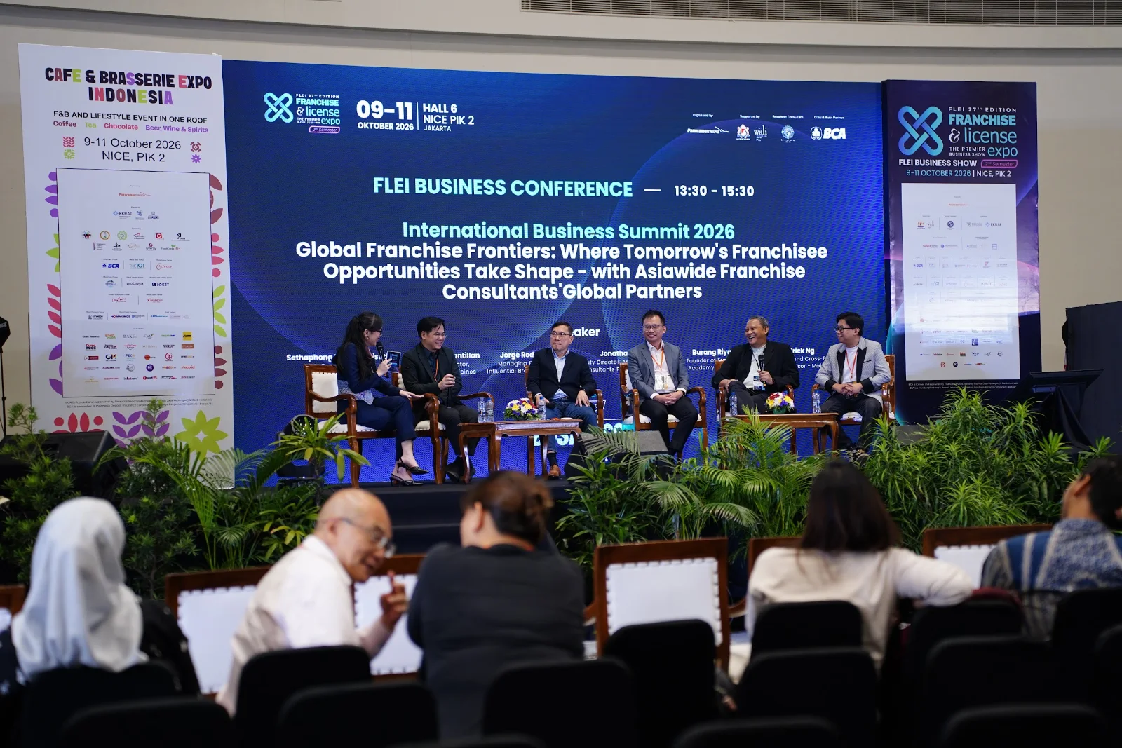 Audience Q&A at the International Business Summit 2026, FLEI 27th Edition