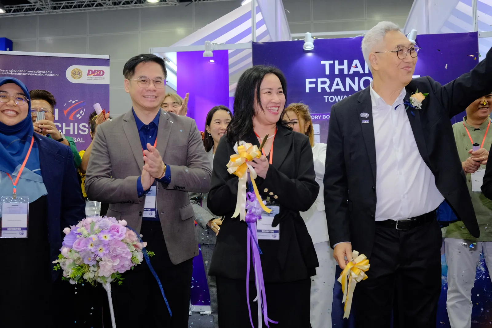 พิธีตัดริบบิ้นเปิด Thai Pavilion Thai Franchise Towards Global ในงาน Franchise Expo Malaysia 2026
